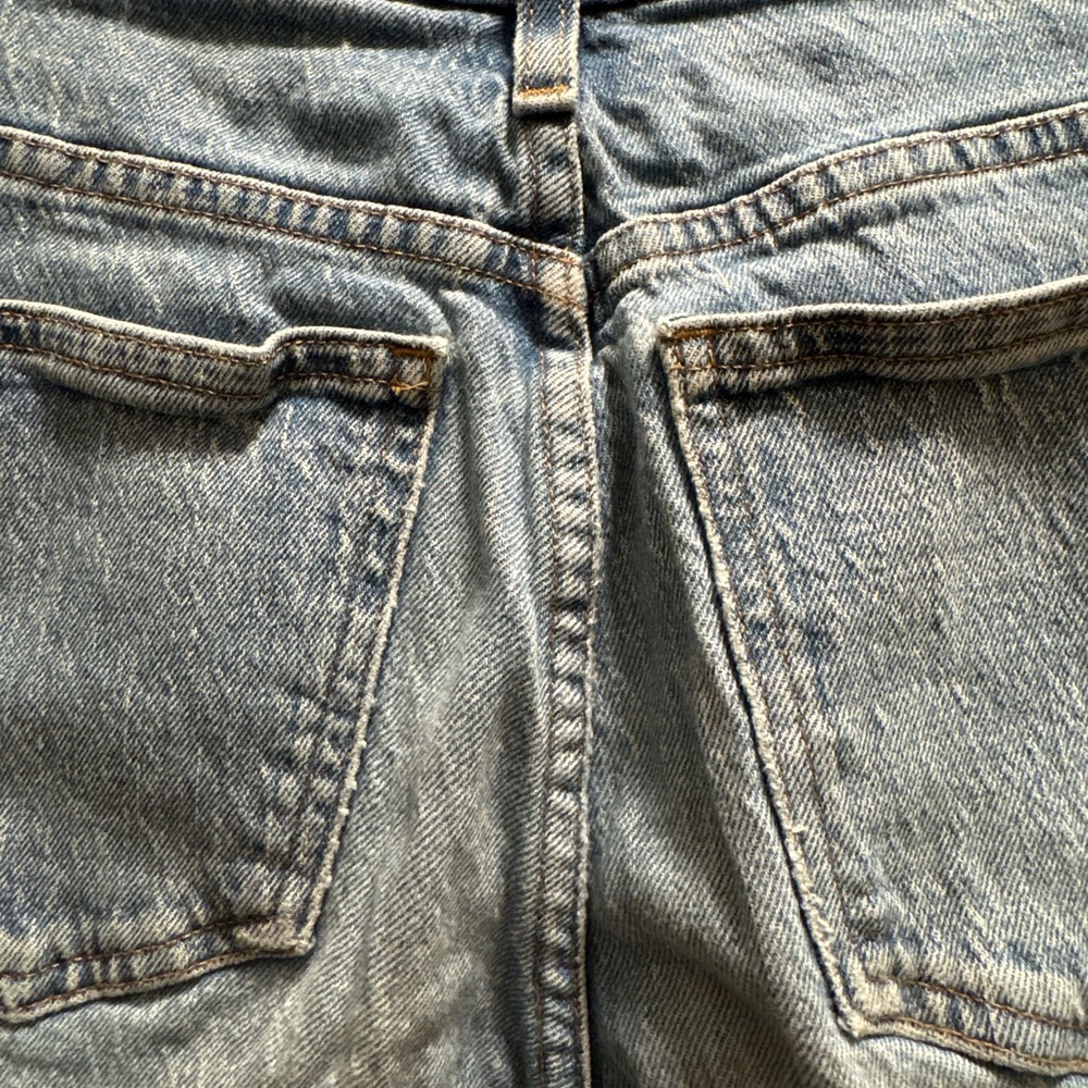 Madewell Perfect Vintage Straight Leg Mid Rise Blue Jeans Women's size 23 - Picture 9 of 13